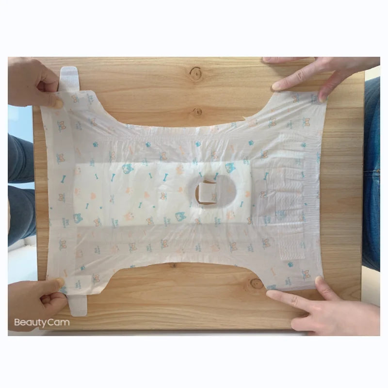 Factory Hot Selling Disposable Pet Care Supplies Pet Dog Diapers for Dog Quick Dry Oem Pet Diaper Super Absorbent