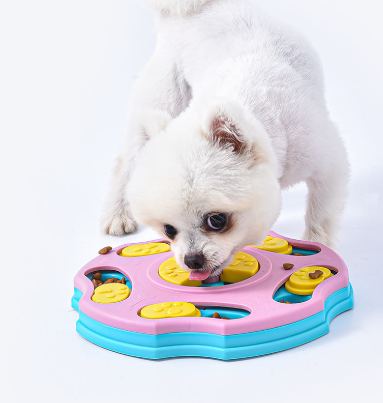 Eat Slow, Play Fast | Puzzle Feeder | Pet Slow Feeder Bowl