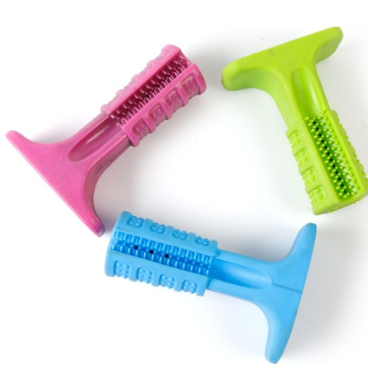 Dental Cleaning & Chewing Toy — Toothbrush Stick